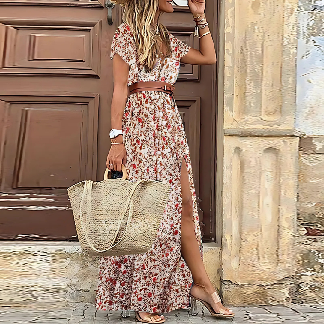 Alexandra™ | Elegante Bohemian Maxi-Jurk
